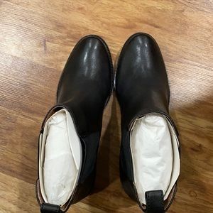 Frye leather booties